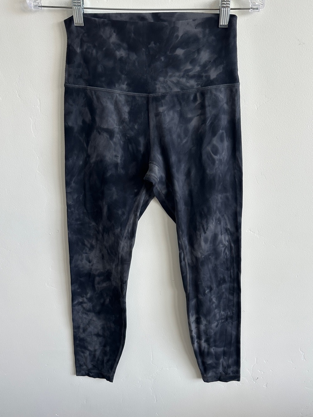 Lululemon Align Pant 25" Diamond Dye Pitch Grey Graphite Grey Size 6